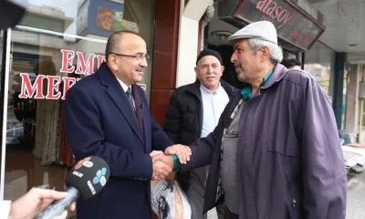 Cumhuriyet Caddesi’nde ziyaretlerini sürdüren