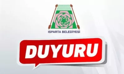 Isparta Belediyesi’ne bağlı SS.