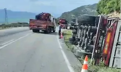 Isparta’nın Eğirdir ilçesinde kontrolden