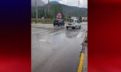 Isparta’da yaşanan trafik kazası