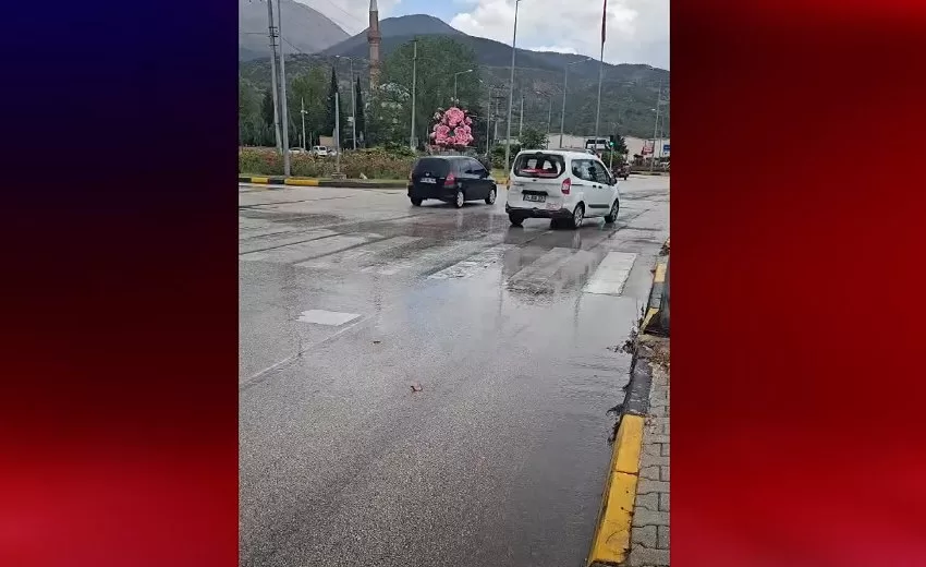 Isparta’da yaşanan trafik kazası