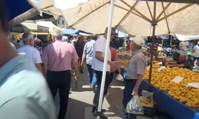 Isparta’da pazardaki etiket fiyatları