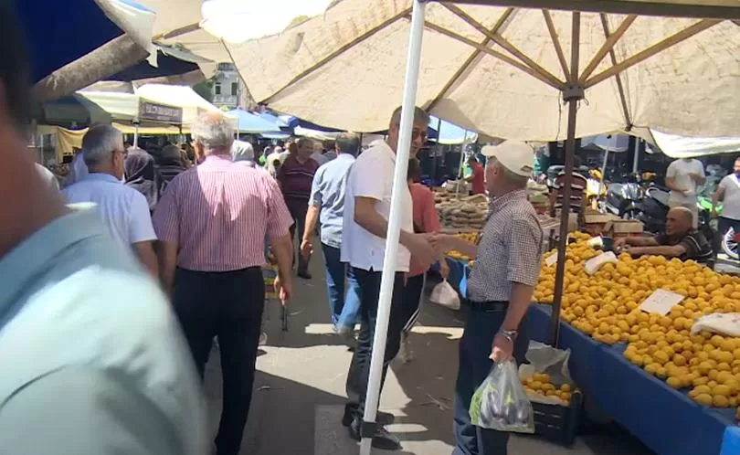 Isparta’da pazardaki etiket fiyatları