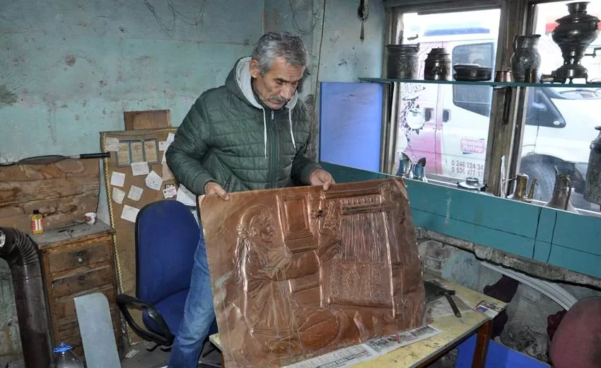 Isparta’nın son bakır ustalarından