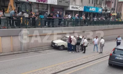 Isparta’da Özkanlar Kavşağı altgeçidinde