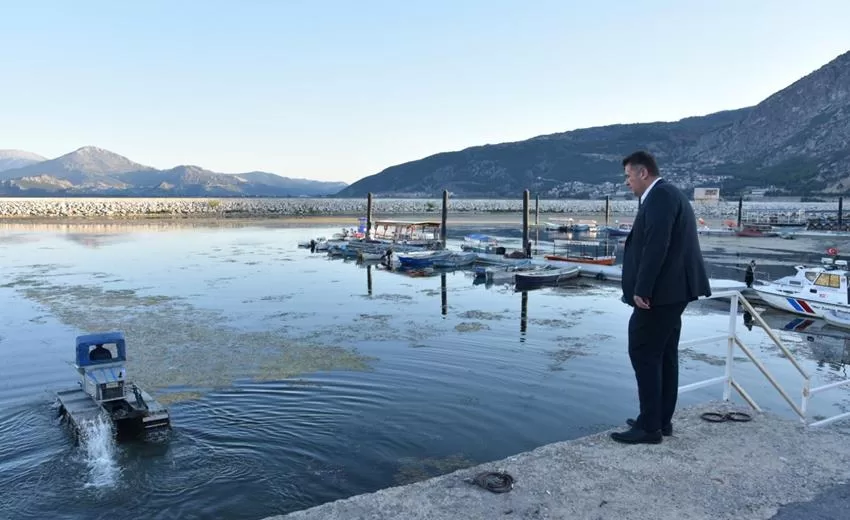 Eğirdir Gölü’nün temizliği için