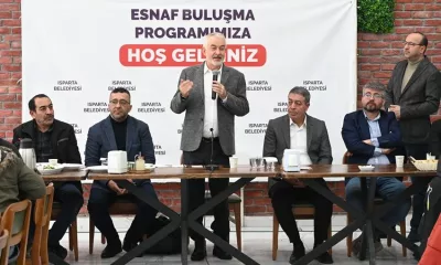 Isparta Belediye Başkanı Şükrü Başdeğirmen, Gül Küçük Sanayi Sitesi esnafıyla