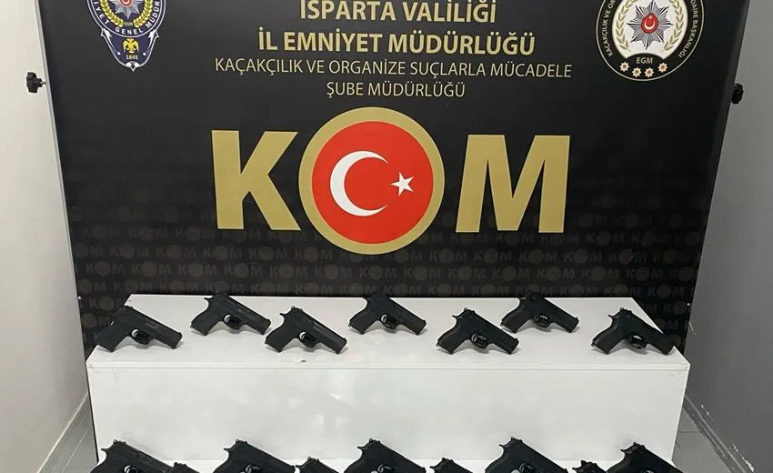 Isparta Emniyet Müdürlüğü Kaçakçılık ve Organize Suçlarla Mücadele (KOM) Şube