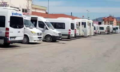 Isparta Köy Garajı’ndan kent genelindeki birçok ilçeye sefer düzenleyen otobüs