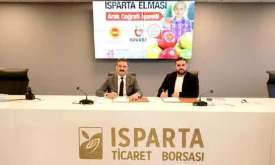 Isparta Ticaret Borsası’nın girişimleriyle Türk Patent ve Marka Kurumu tarafından