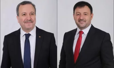 AK Parti Isparta Milletvekilleri Mehmet Uğur Gökgöz ve Osman Zabun,