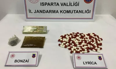 Isparta İl Jandarma Komutanlığı, uyuşturucu ile mücadele kapsamında yürüttüğü istihbari