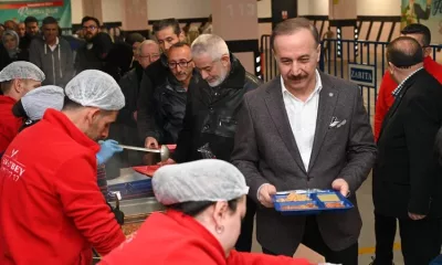 Isparta Belediyesi’nin İstiklal Yeraltı Katlı Otoparkında Ramazan ayı dolayısıyla kurduğu